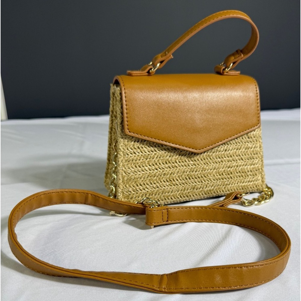 Forever 21 Basket Purse with Detachable Strap